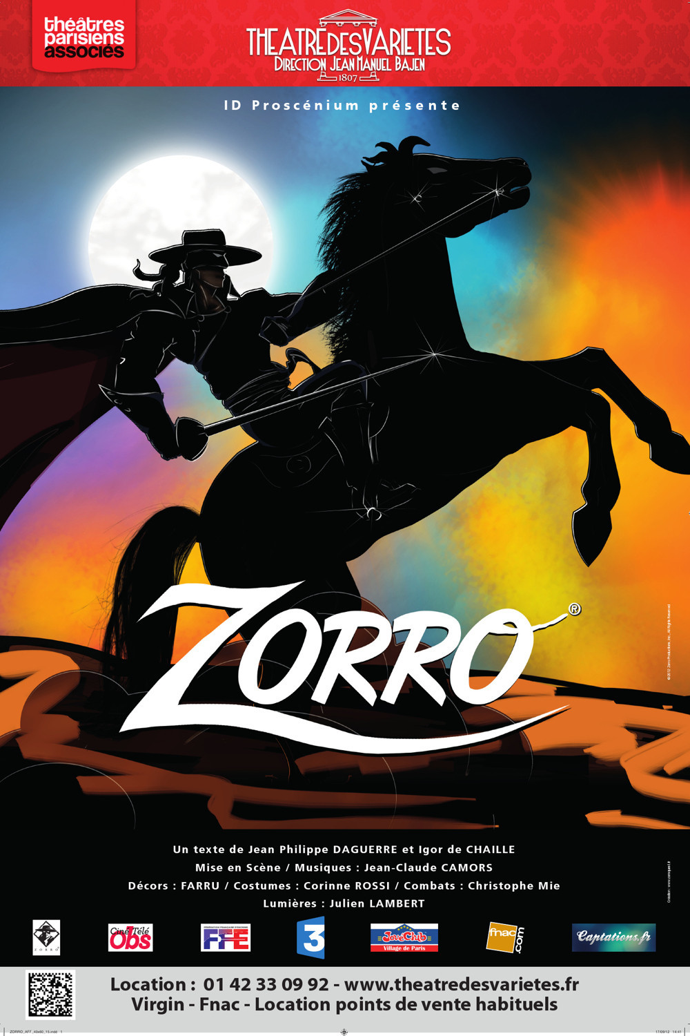 2015 – 2016 : Zorro